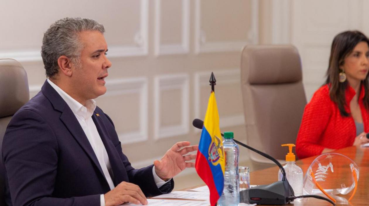 Iván Duque, presidente de Colombia.