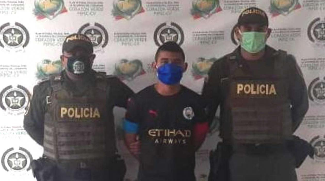 El presunto agresor fue capturado por la Policía.