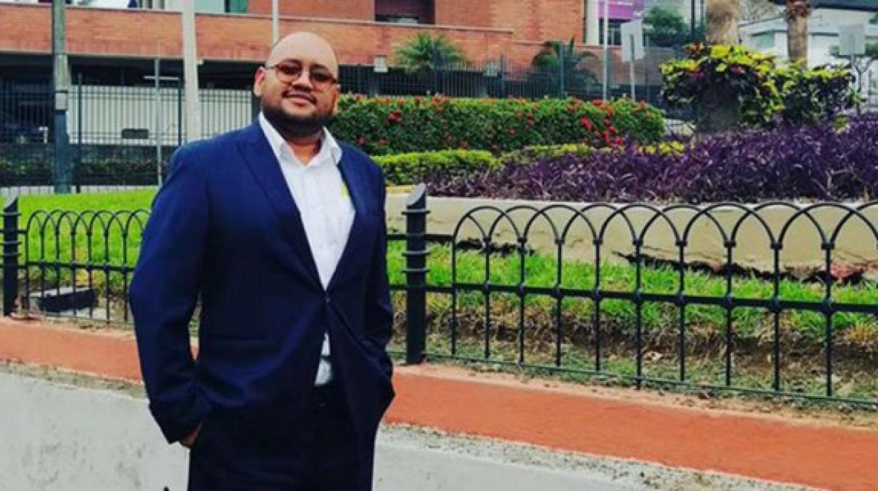 Augusto Itúrburu, periodista deportivo ecuatoriano.