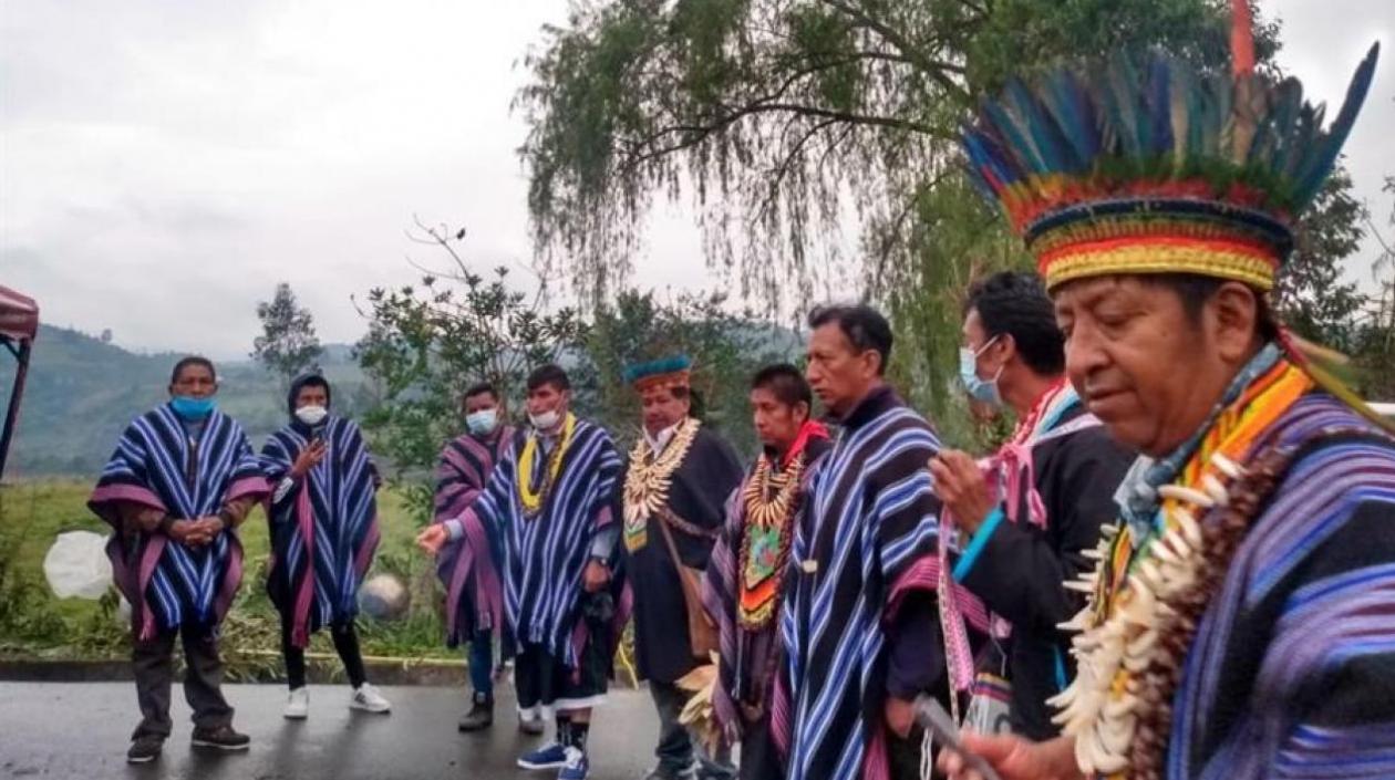 Imagen del Gobierno Mayor de los Pueblos Inga y Kamentsá.