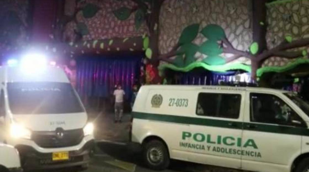 Motel donde descubrieron a las personas.