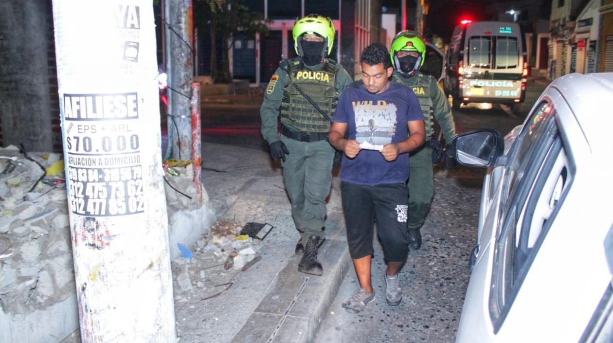 Personas encontradas en las calles.