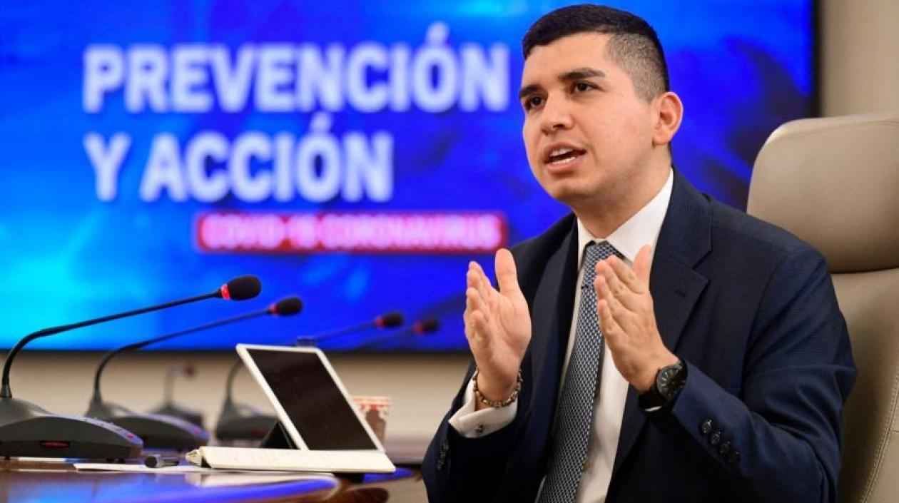 Jonathan Malagón, ministro de Vivienda.