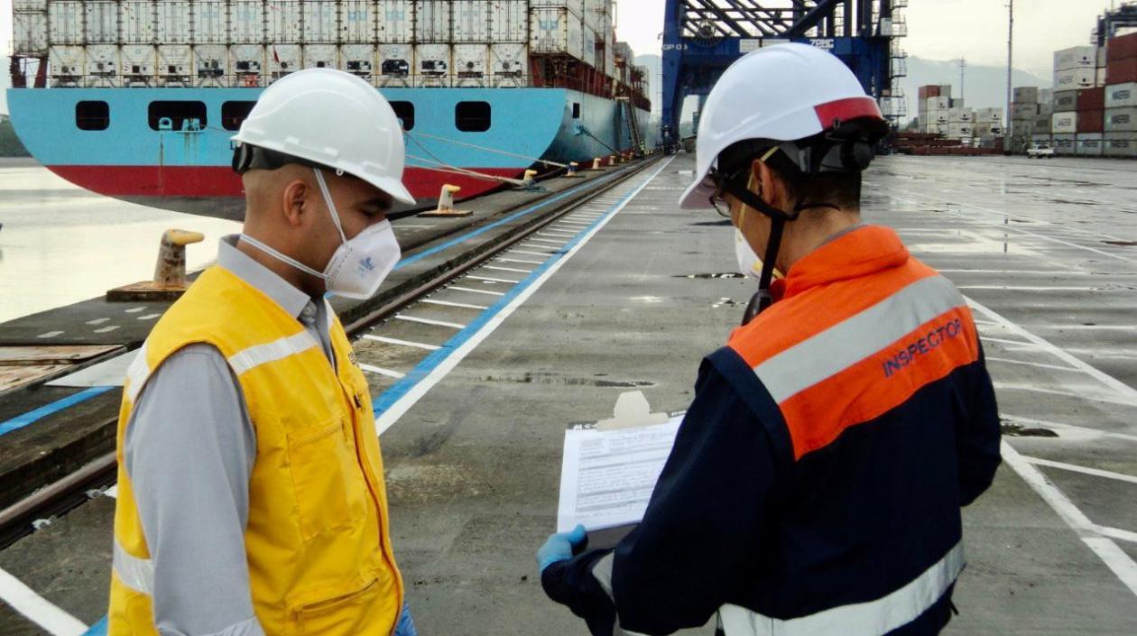 La Dirección General Marítima sigue trabajando en el control de puertos.