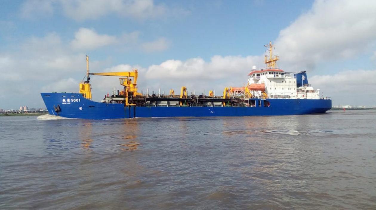 La draga Hang Jun 5001.