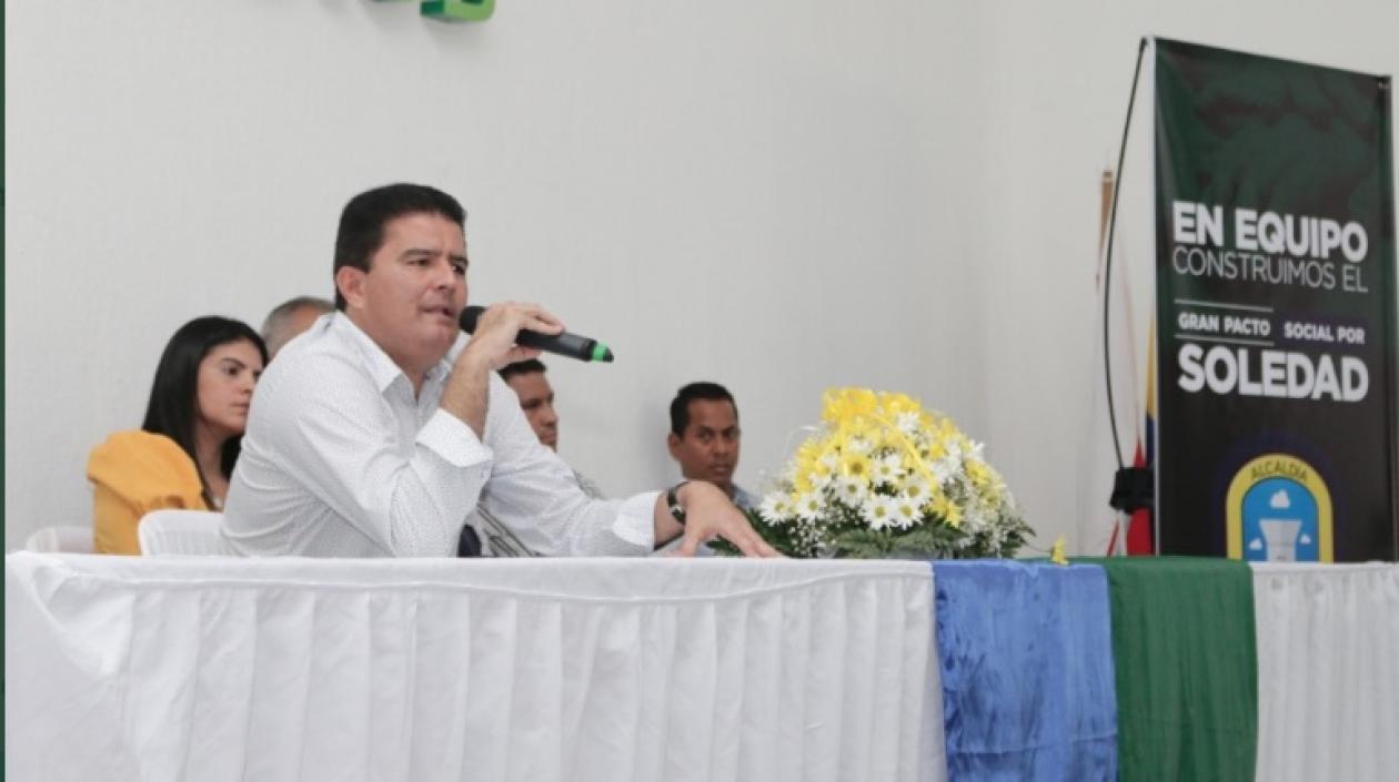 Rodolfo Ucrós, Alcalde de Soledad.