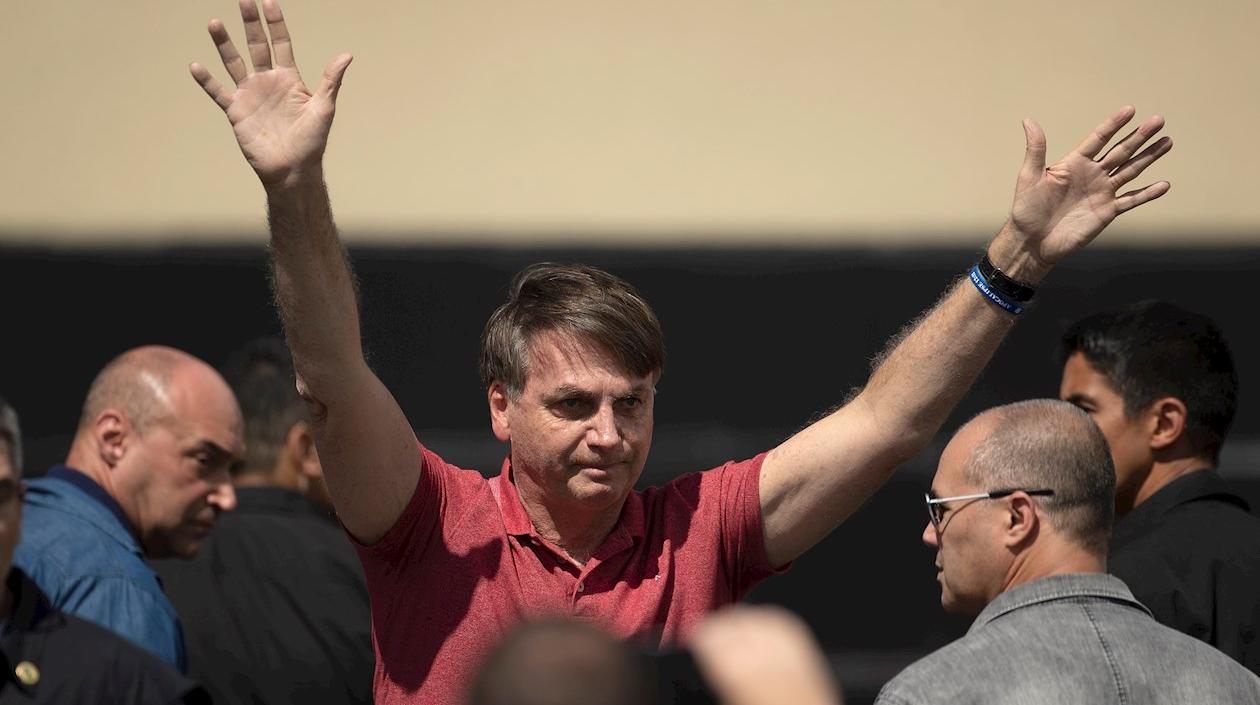 El presidente de Brasil, Jair Bolsonaro.