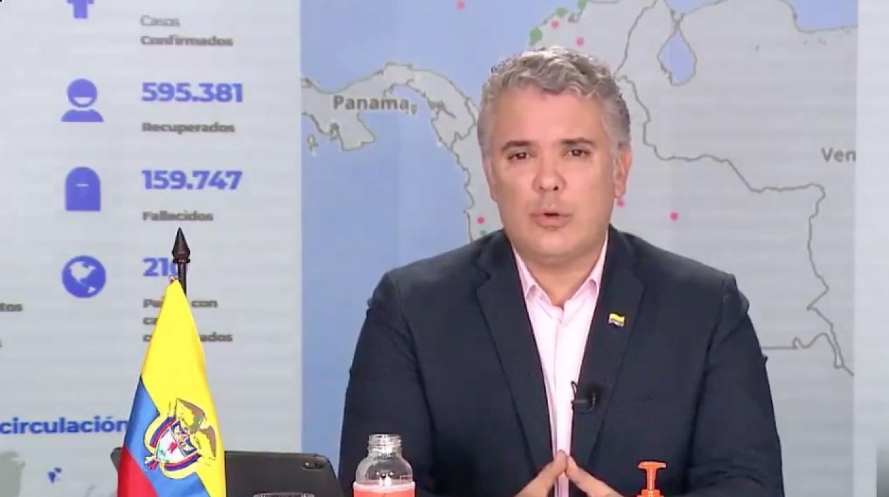 Iván Duque, Presidente de la República.