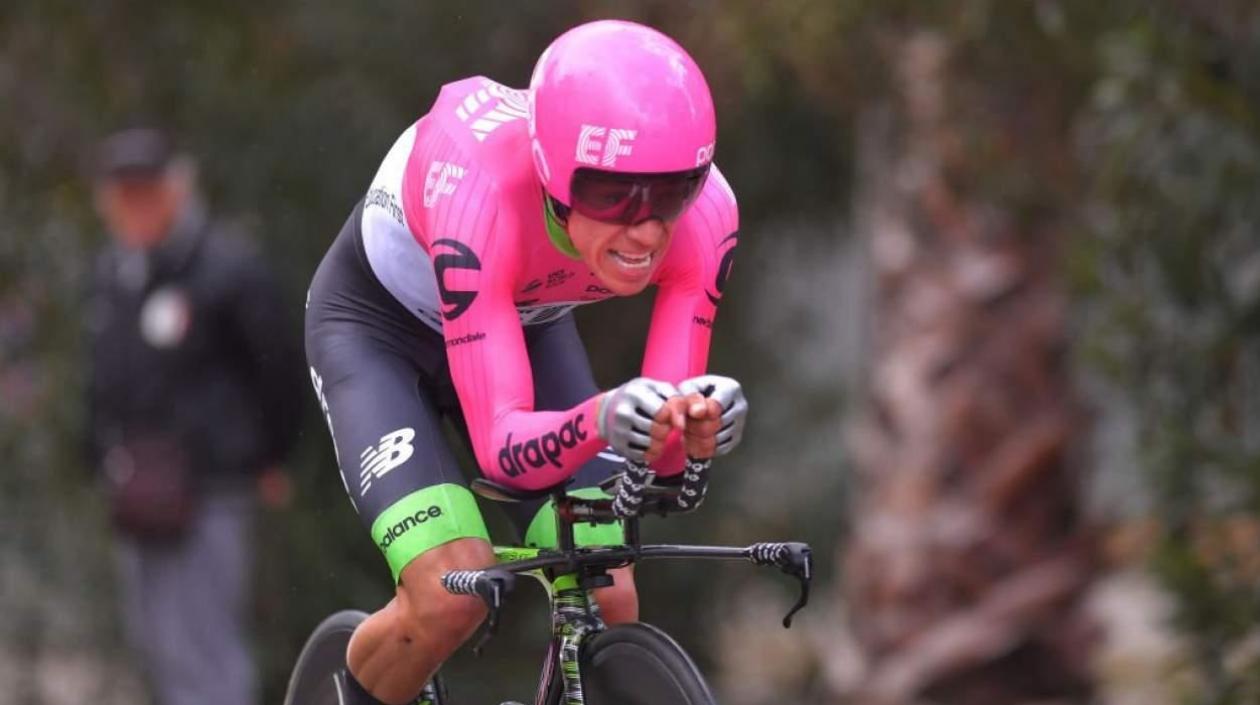 El ciclista colombiano Rigoberto Urán.