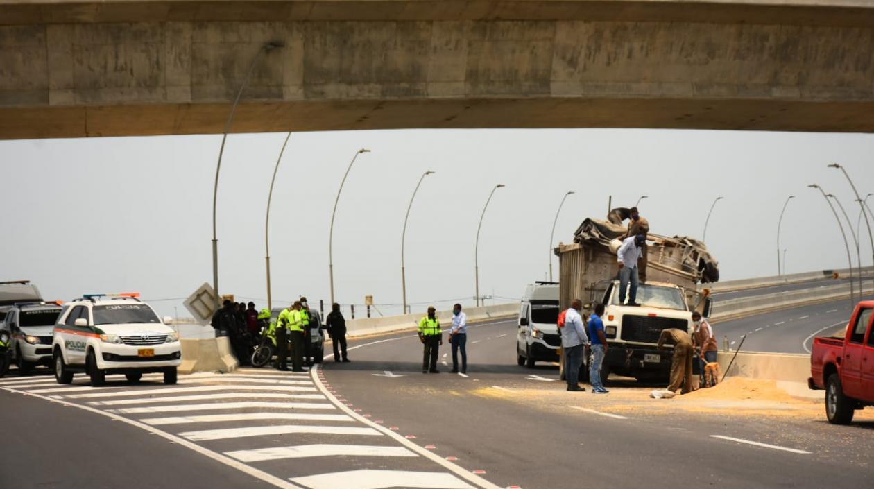 Lugar del accidente.