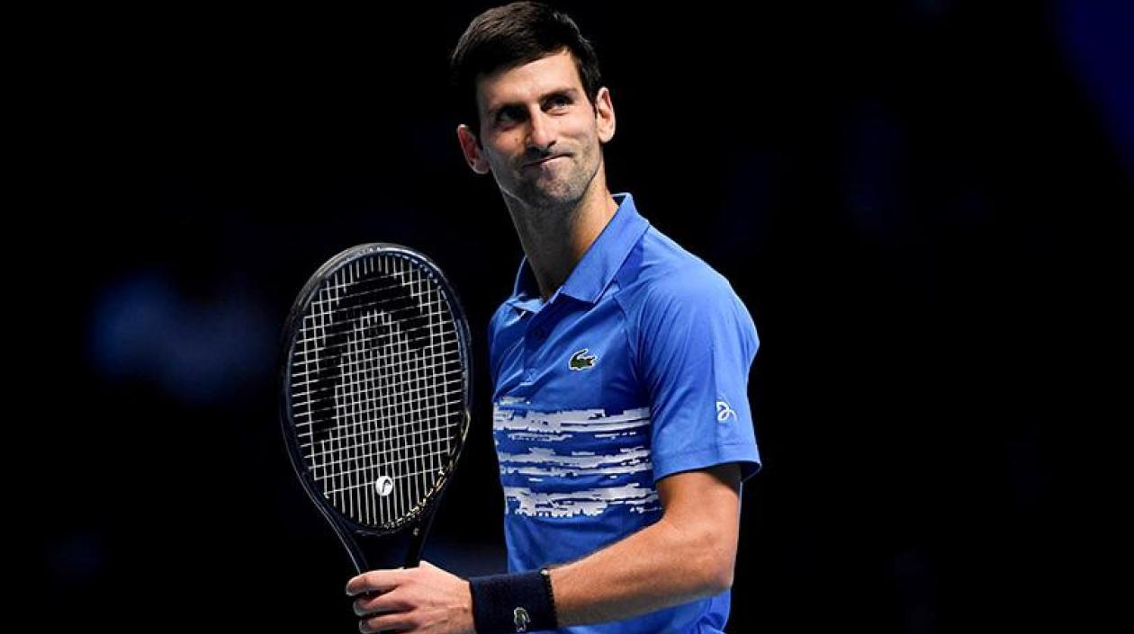 El serbio Novak Djokovic.