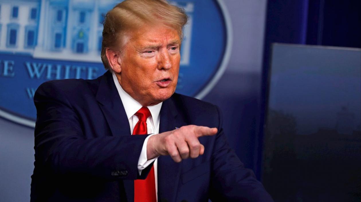 Donald Trump, Presidente de Estados Unidos.