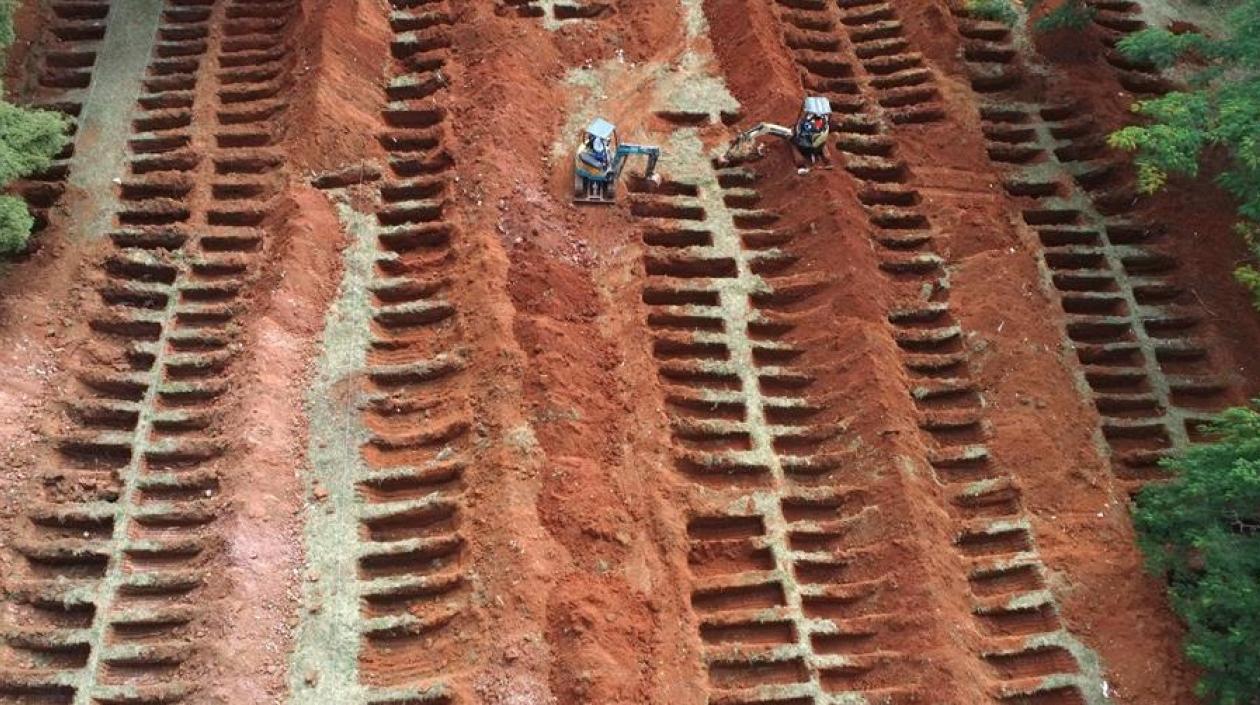 Cementerio de Vila Formosa, en la ciudad de Sao Paulo.