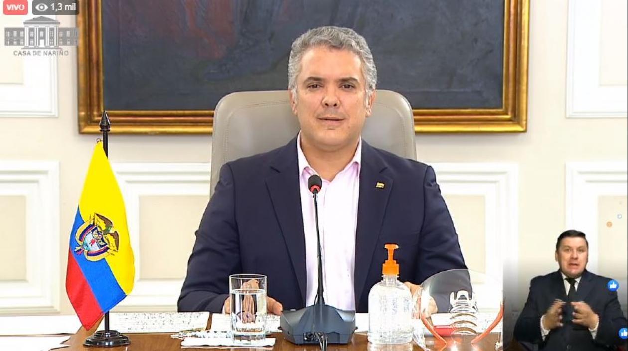 Presidente Iván Duque.
