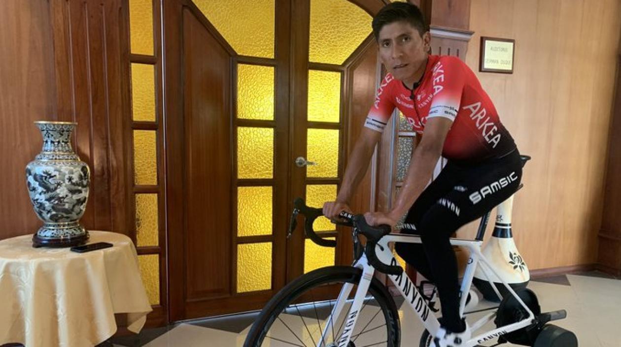 El colombiano Nairo Quintana.