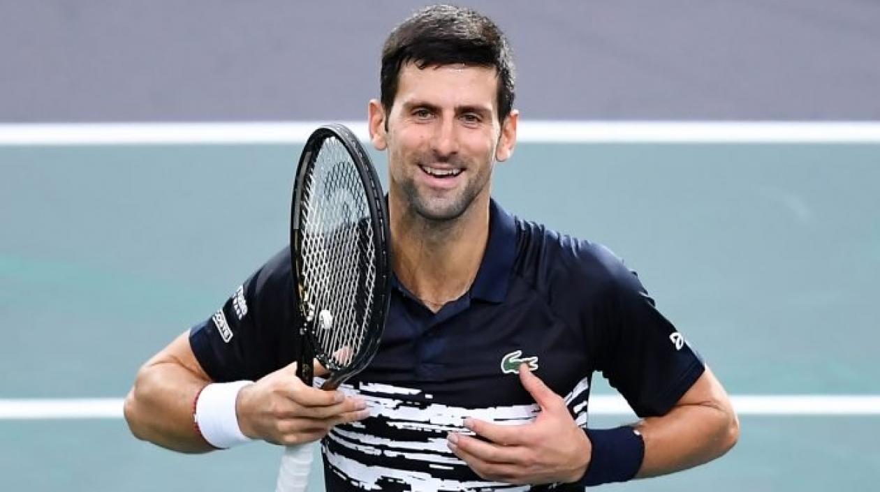 El serbio Novak Djokovic.