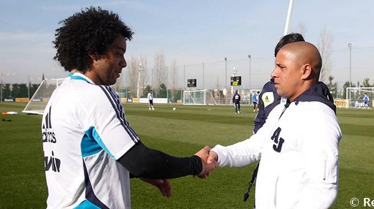 Marcelo y Roberto Carlos.