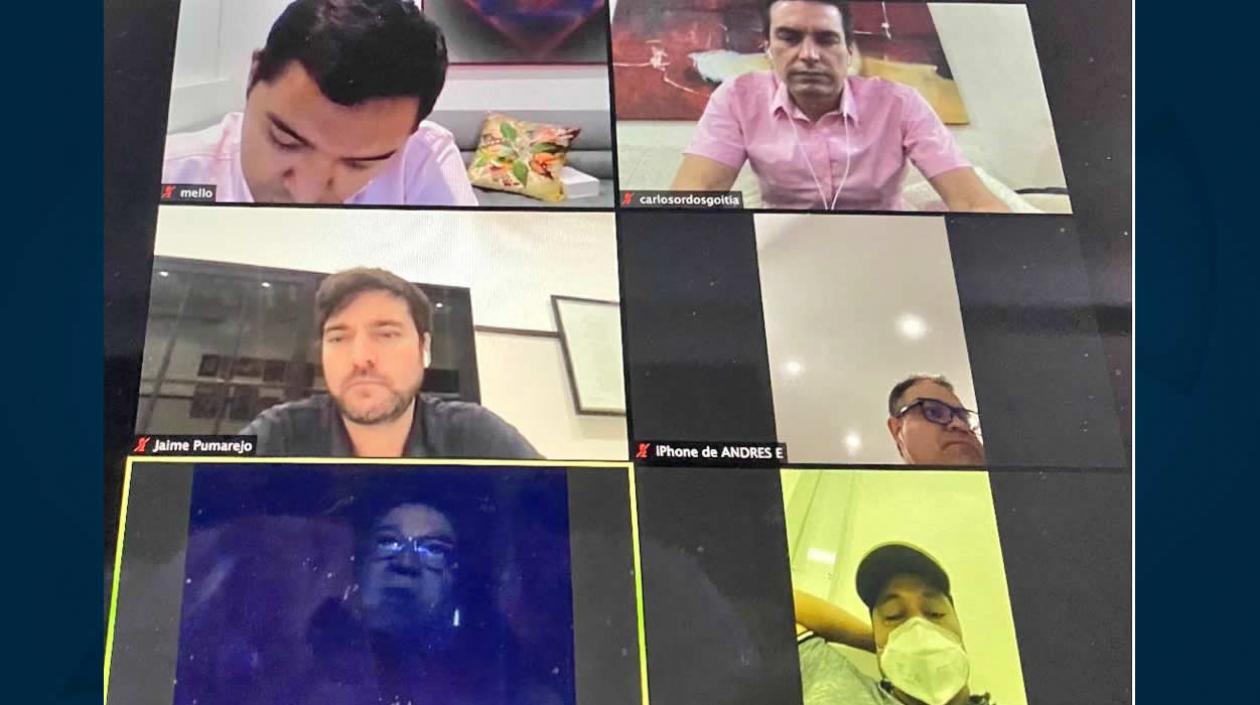 Encuentro virtual de los Alcaldes de la Costa Caribe.