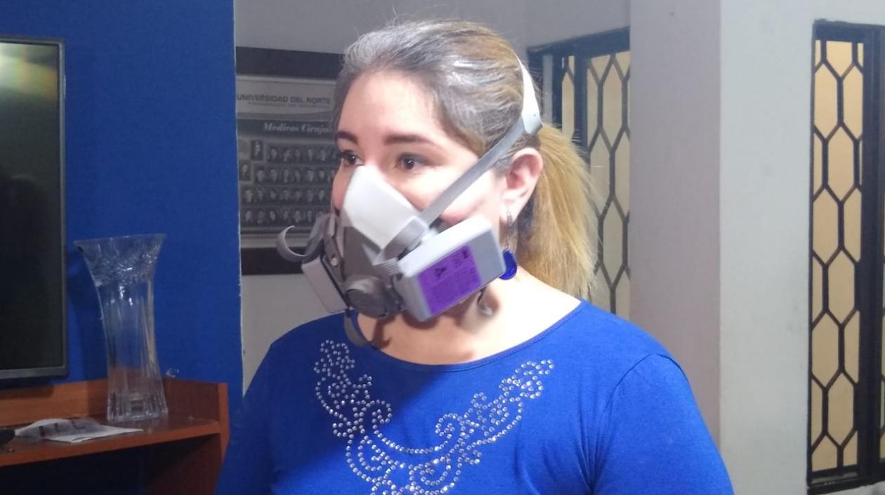 Alejandra Dulcey, médico desvinculada del Camino Bosques de María.