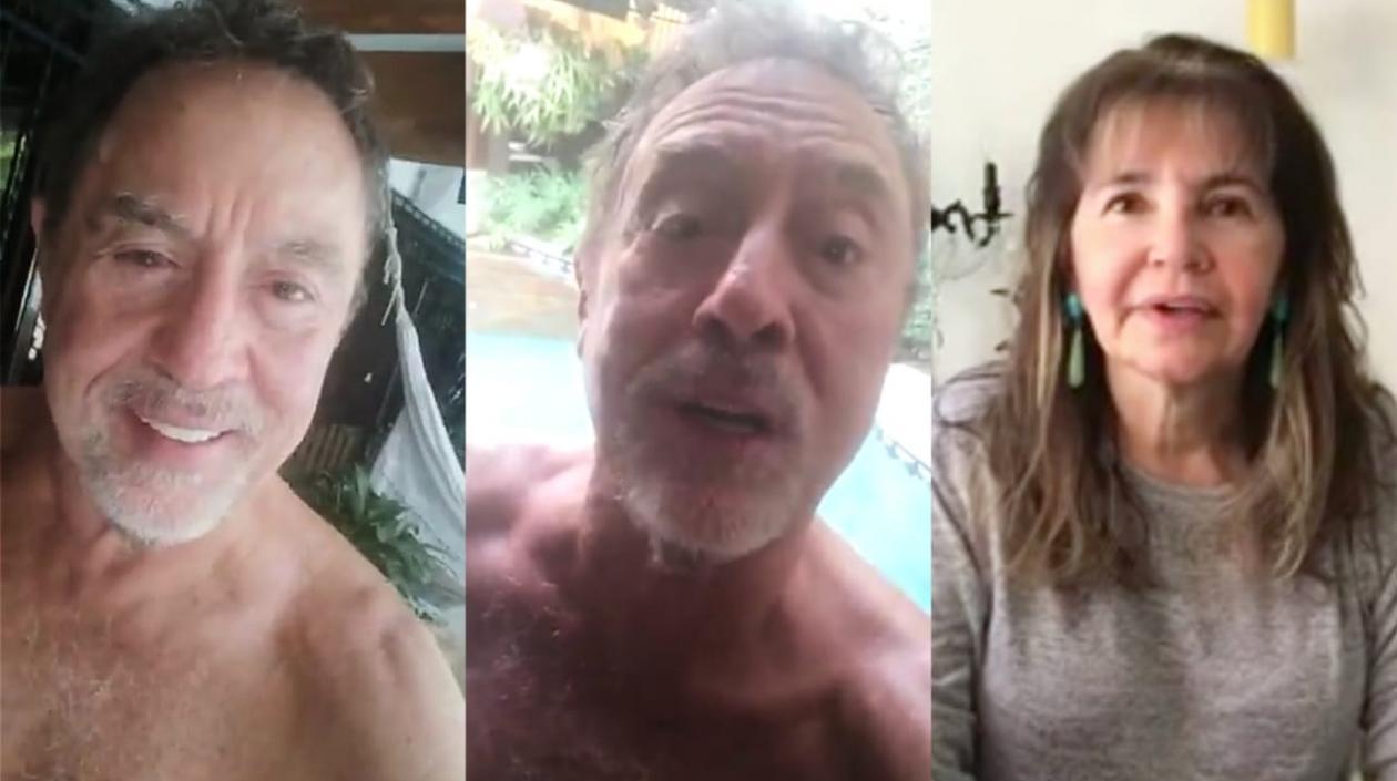 Alejandro Munárriz y Lourdes López.