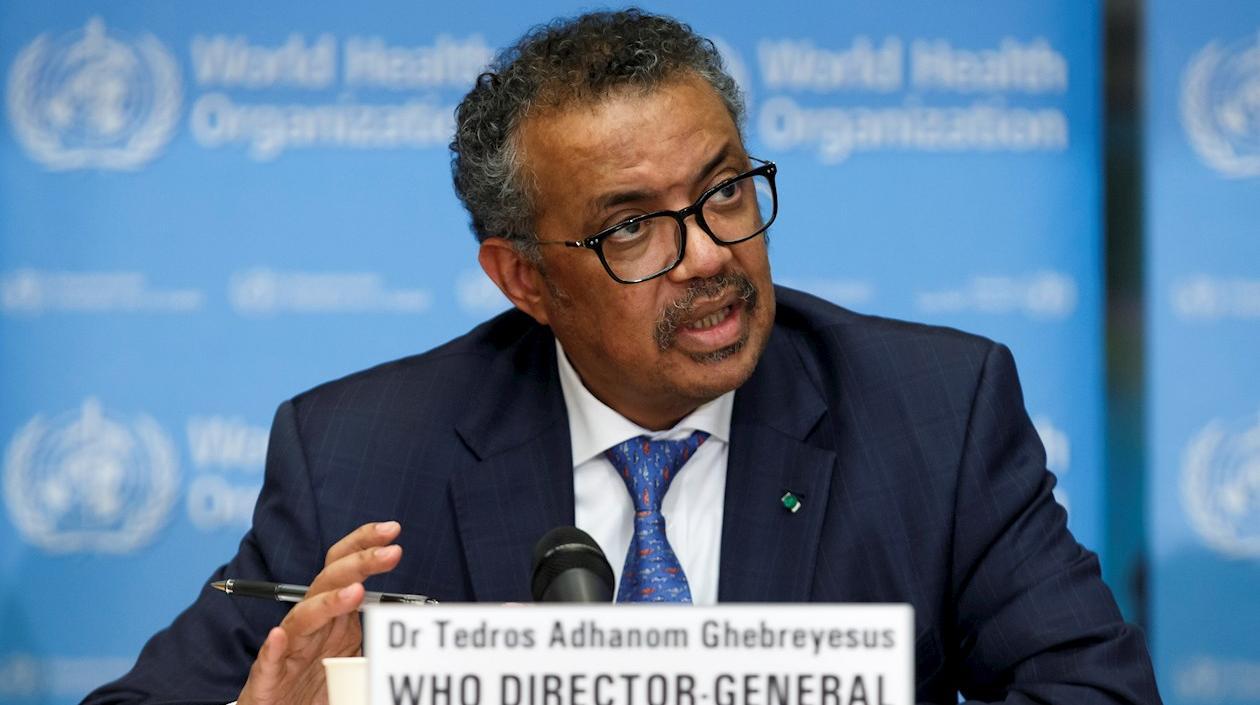  Tedros Adhanom Ghebreyesus, director general de la Organización Mundial de la Salud (OMS).