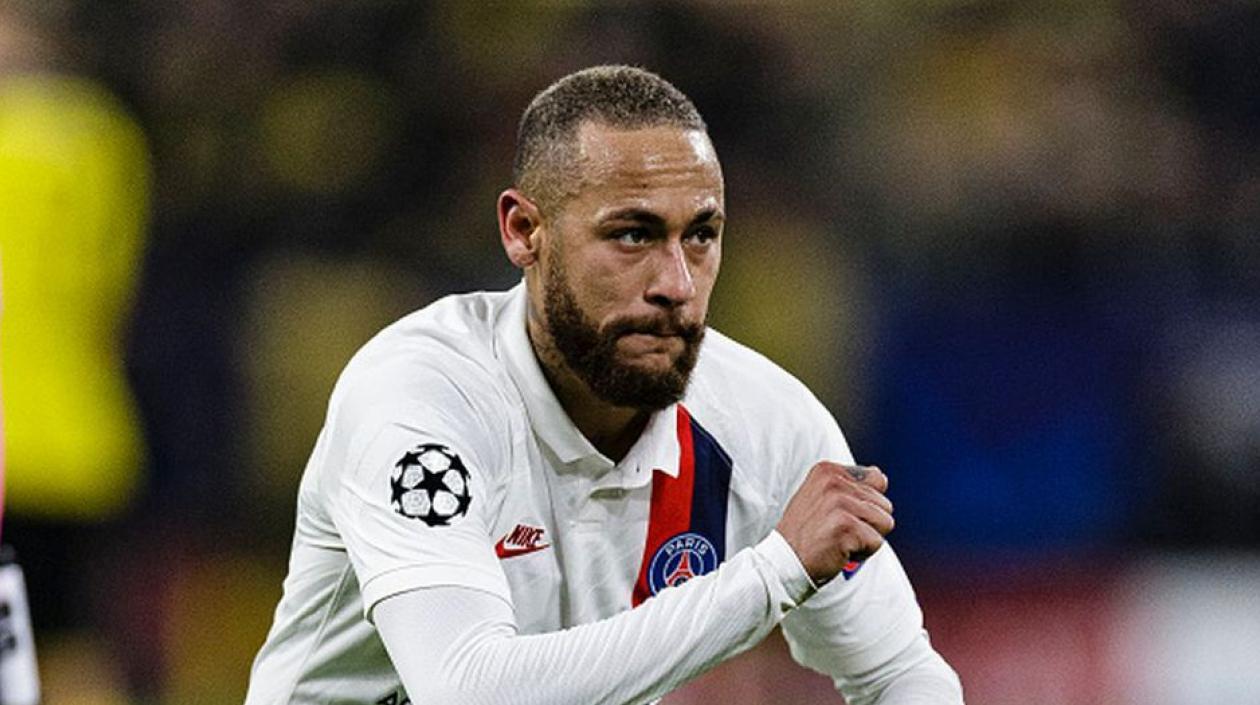 Neymar, delantero del París Saint-Germain (PSG),