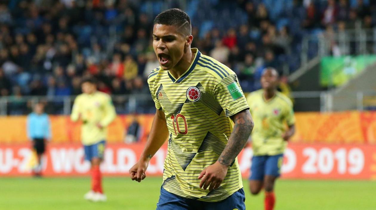 Juan Camilo 'Cucho' Hernández, extremo colombiano del Mallorca.