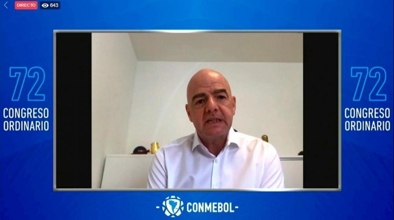 El presidente de la FIFA, Gianni Infantino.