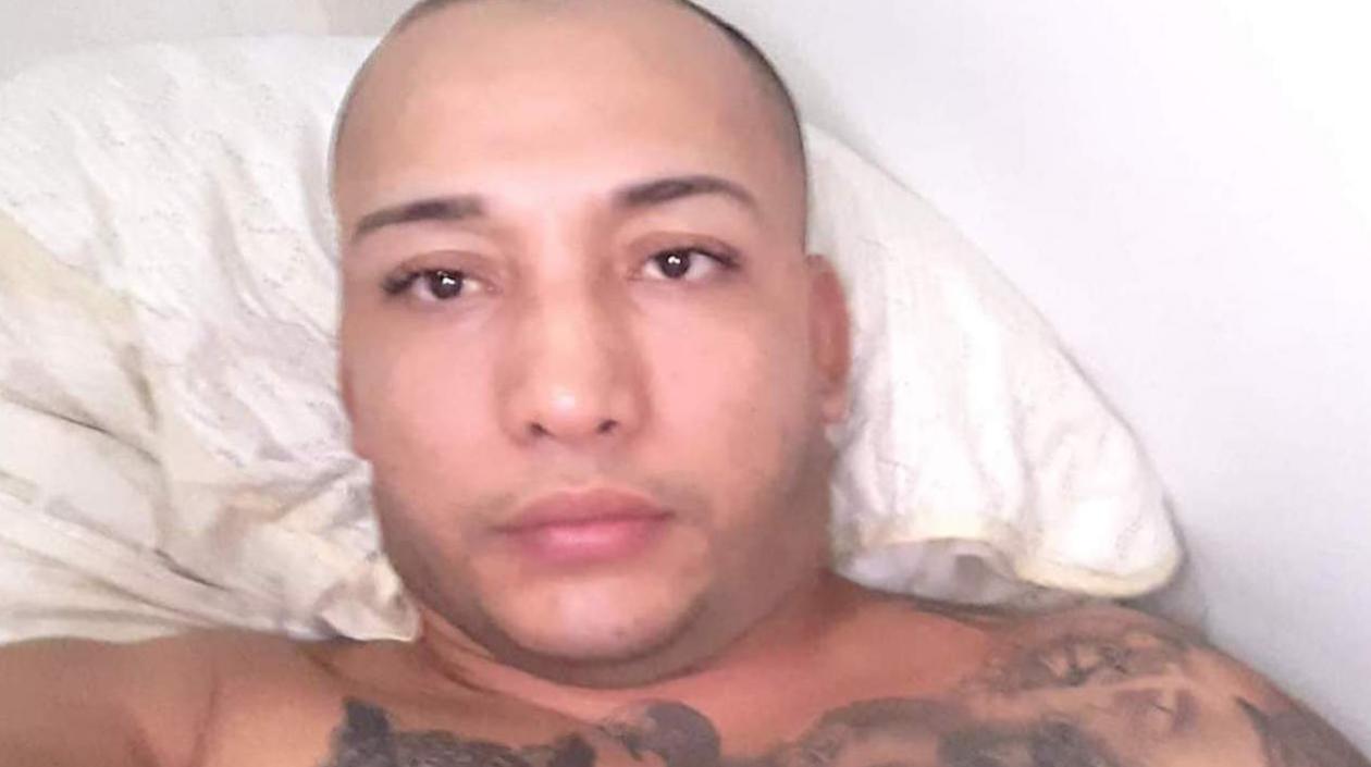 Luis Fernando Zúñiga Bornacelly, patrullero de la Sijin asesinado.