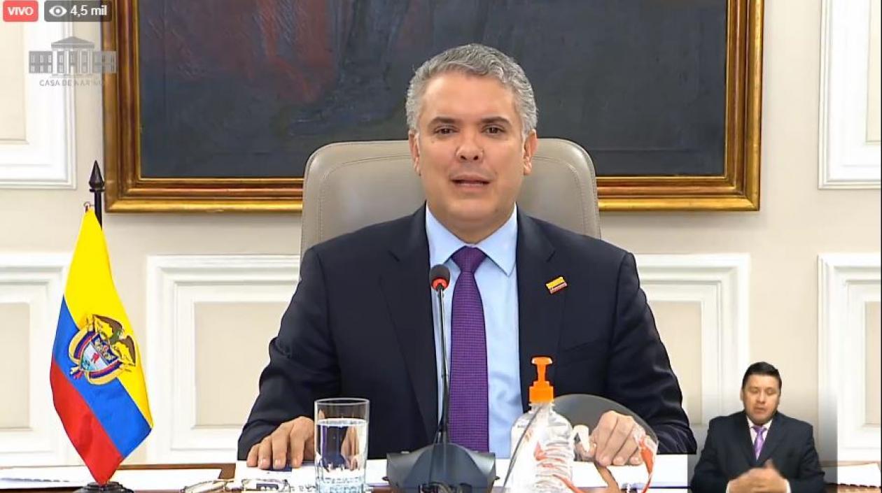 Presidente Iván Duque.