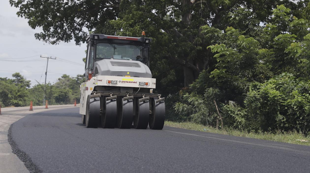 La obra avanza en varios frentes.
