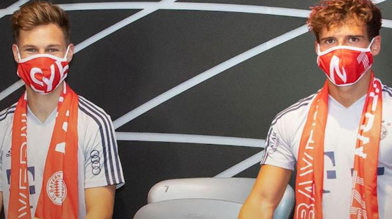 Joshua Kimmich y Leon Goretzka.