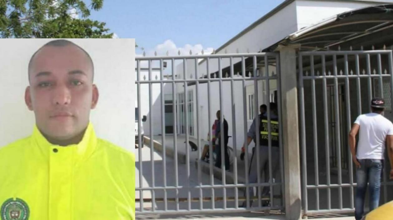 El patrullero de la Sijin, Luis Fernando Zúñiga Bornacelly.