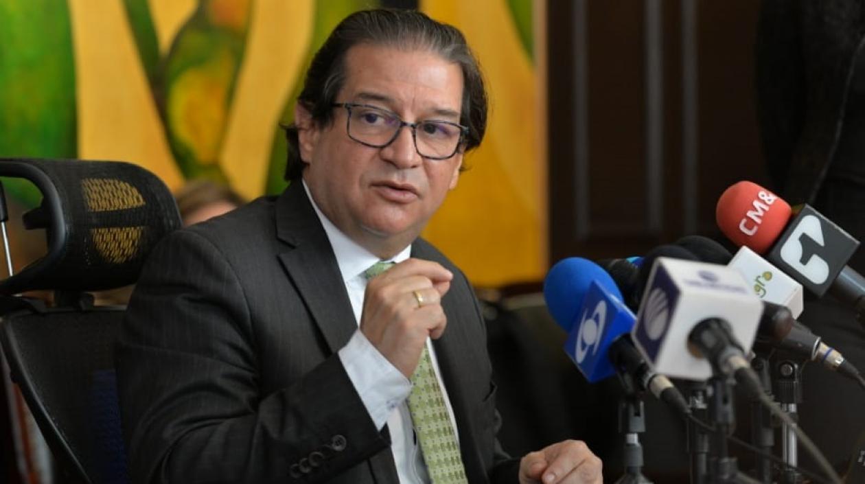 Rodolfo Zea, ministro de Agricultura.