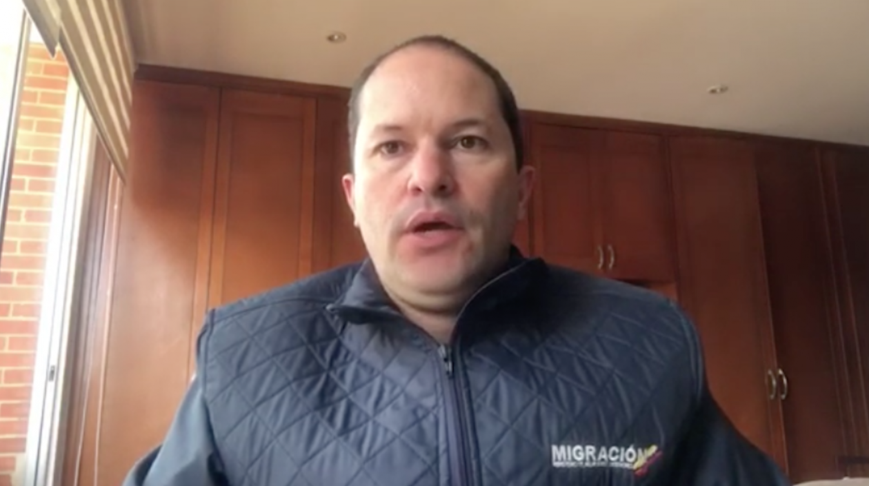 Juan Francisco Espinosa Palacios, director de Migración Colombia.