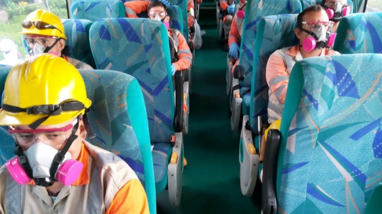 Transporte de obreros