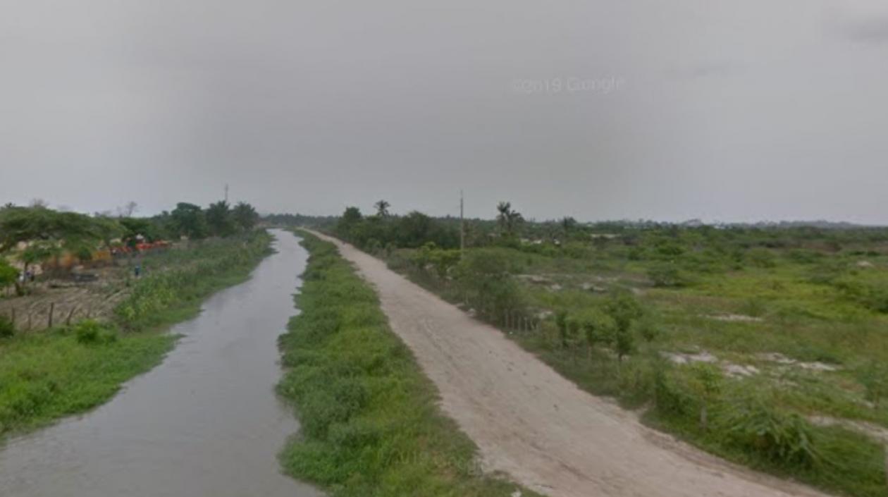 Caño Clarín, en el corregimiento de Palermo.