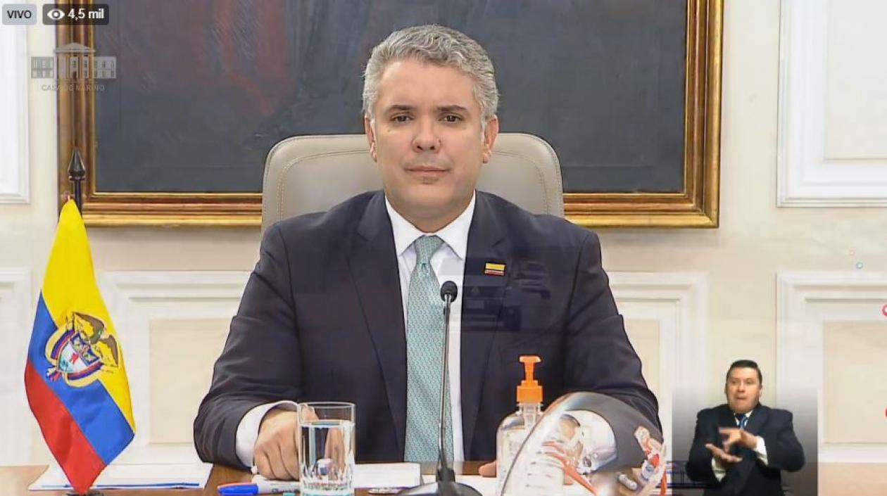 Presidente Iván Duque.