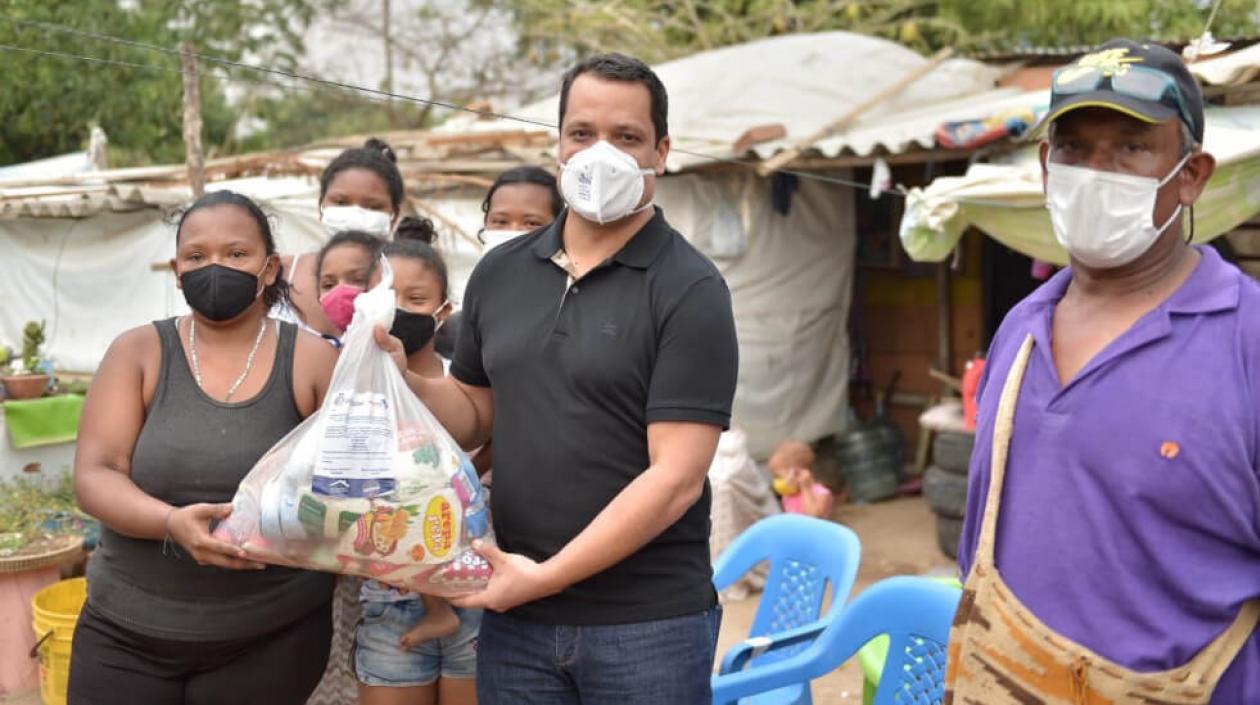Gobernador de Cesar, Luis Alberto Monsalvo Gnecco.