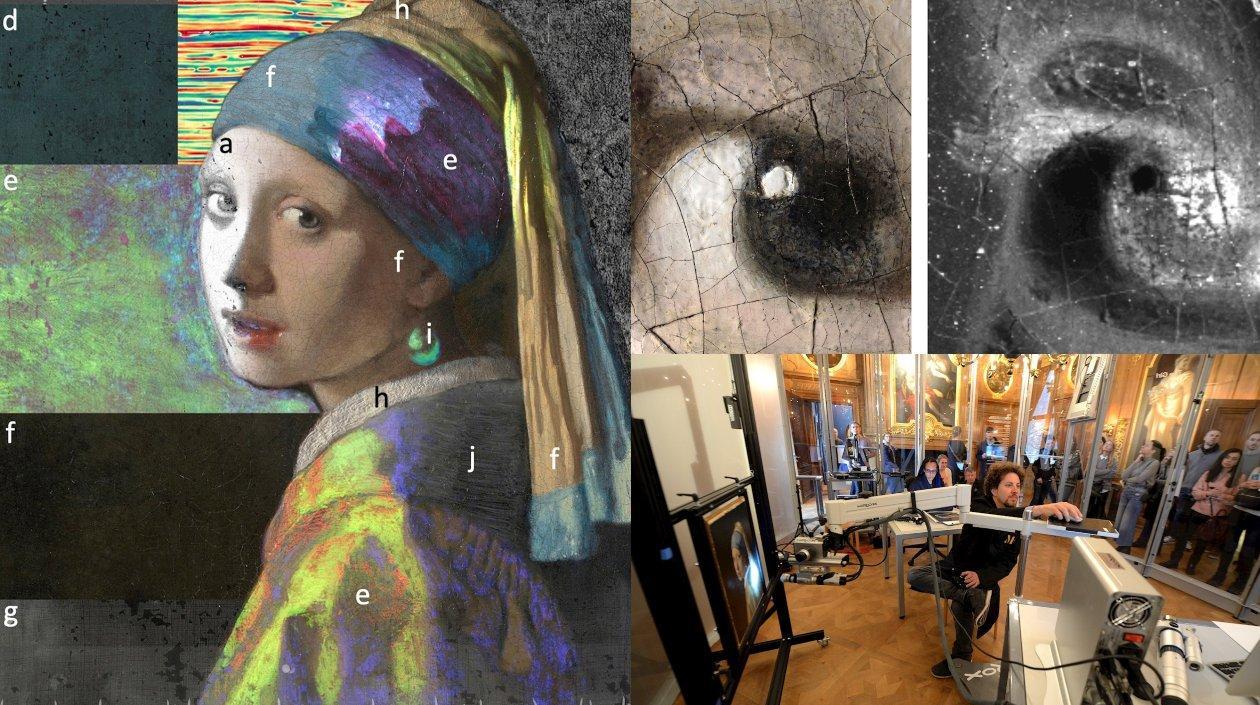 El hallazgo más sorprendente para los científicos es que Vermeer pintó a la joven, cuya identidad seguirá siendo un misterio, delante de una cortina verde.