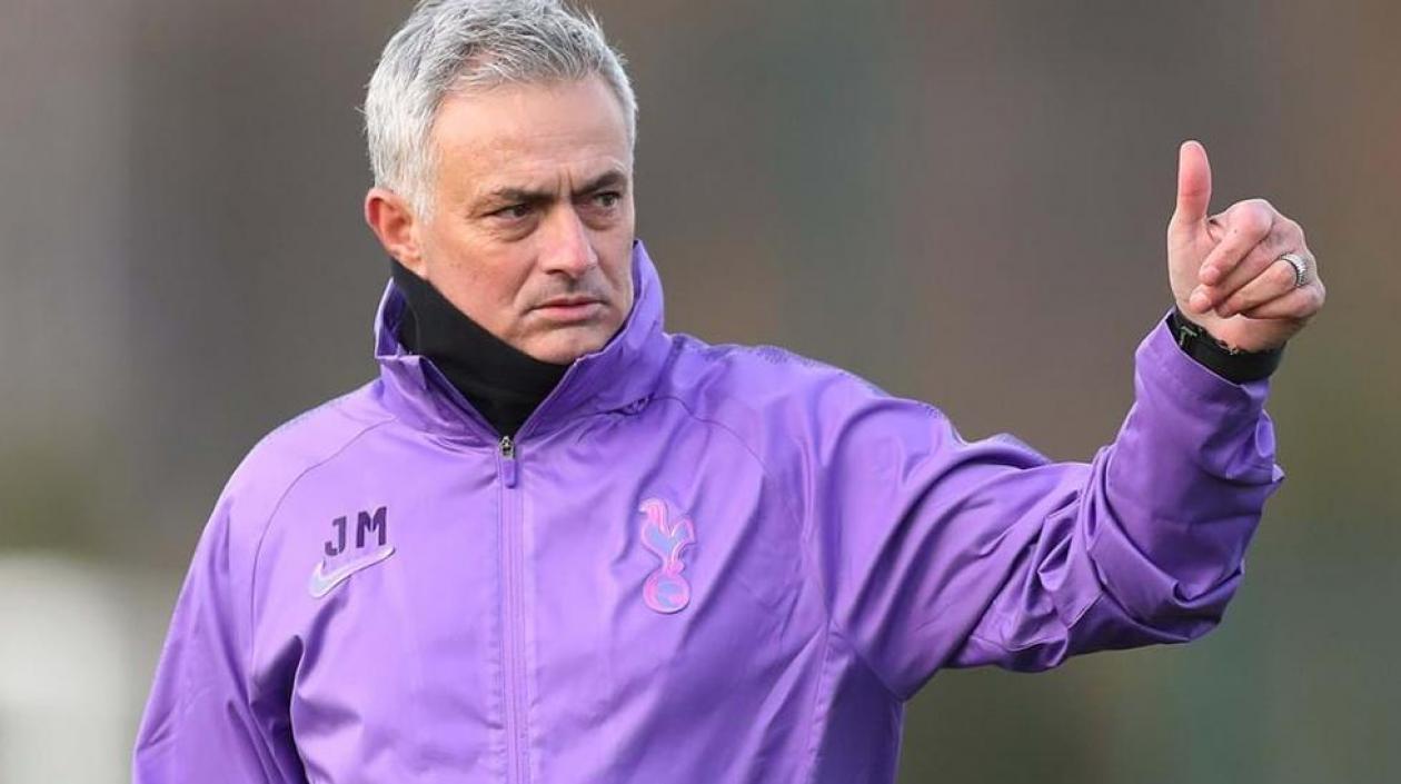 El técnico José Mourinho.