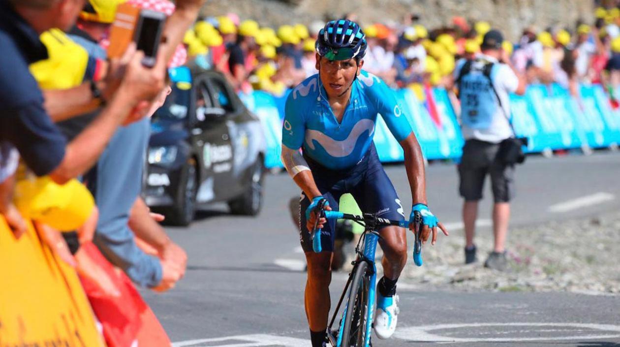 Nairo Quintana, ciclista colombiano.