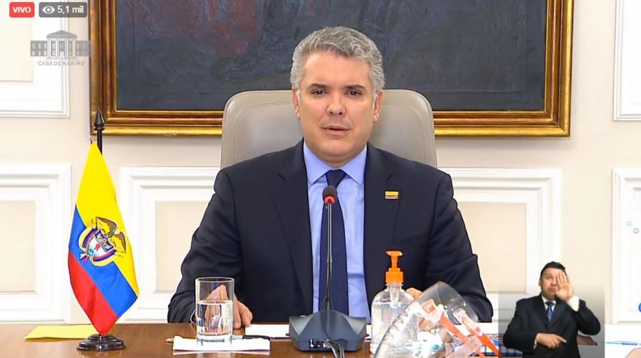 Presidente Iván Duque.