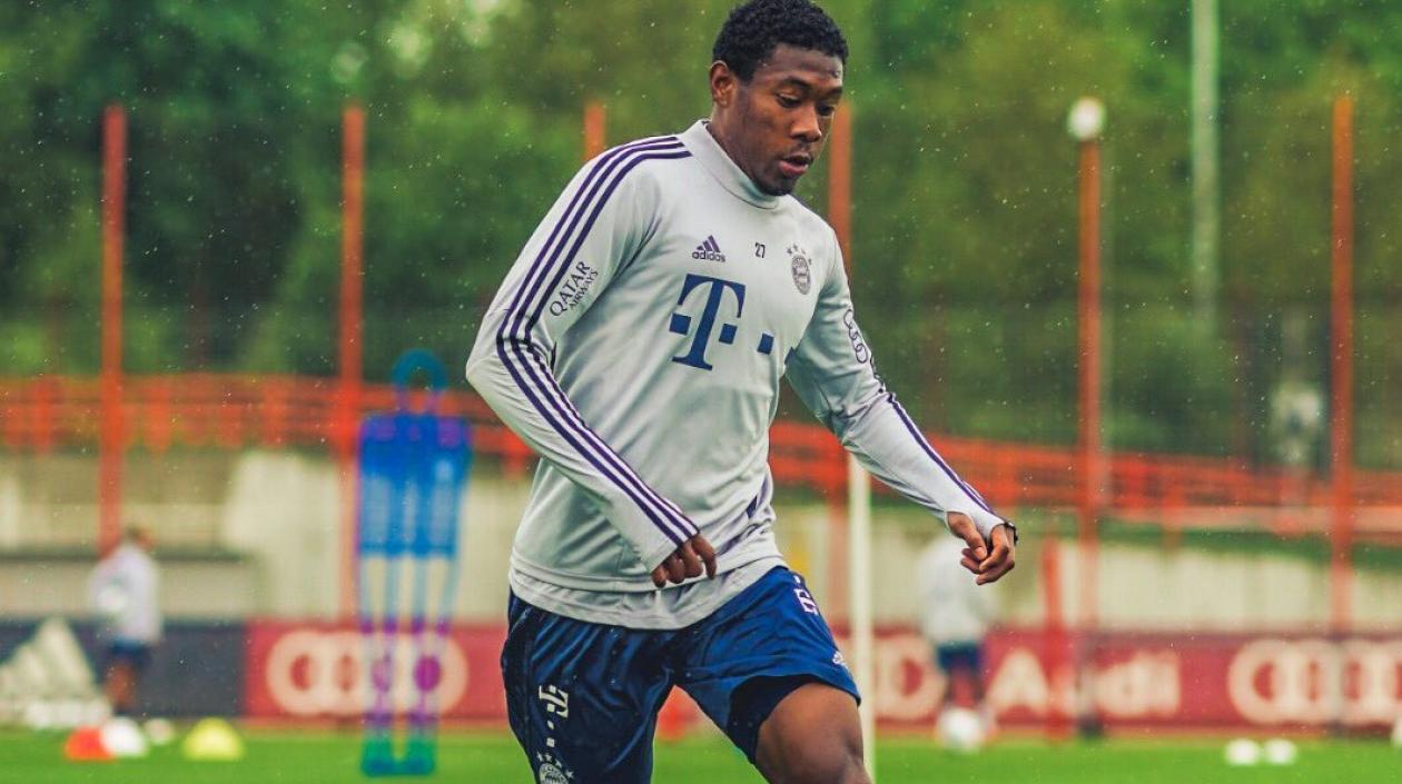El lateral del Bayern Múnich, David Alaba.