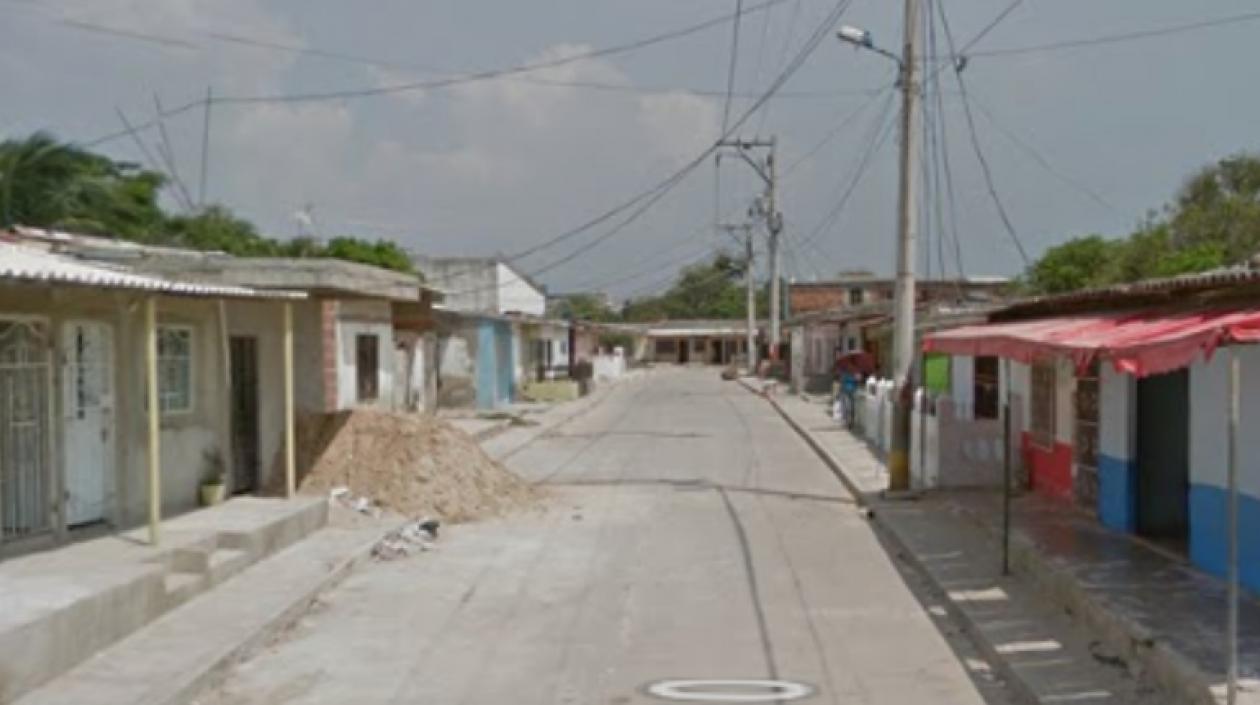 Aspecto de la calle 80 con carrera 6E.