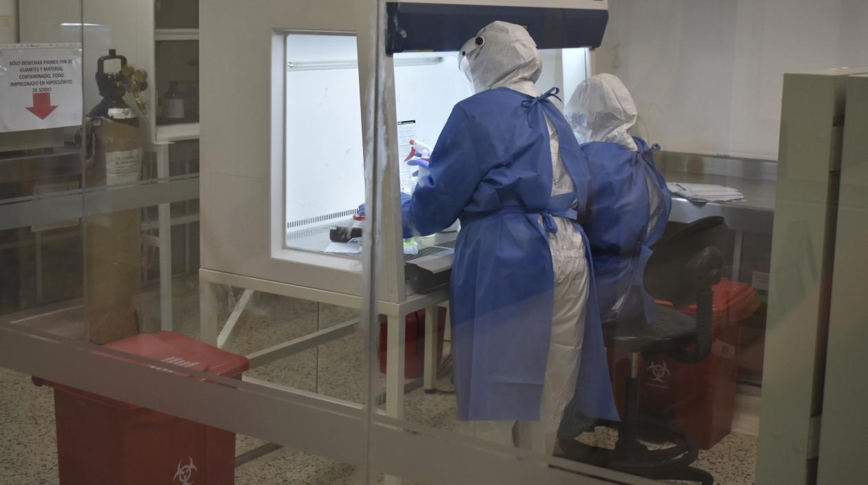 Imagen del laboratorio de Unisimón.