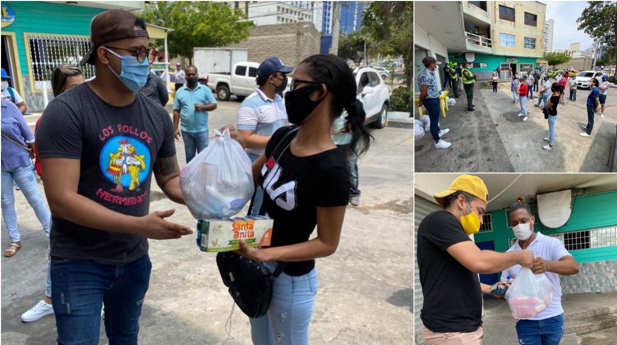Los trabajadores nocturnos de discotecas de Barranquilla se beneficiaron de mercados.