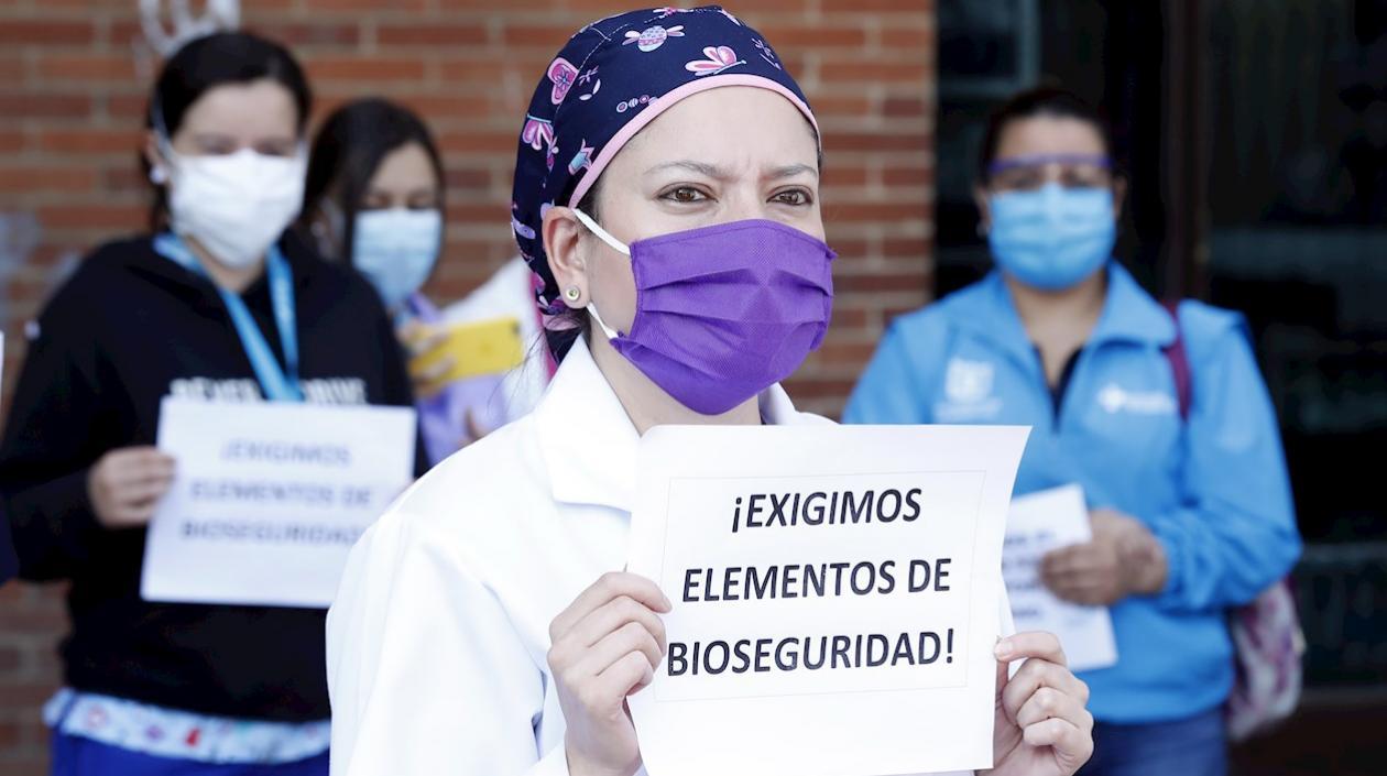 Enfermera del Hospital.