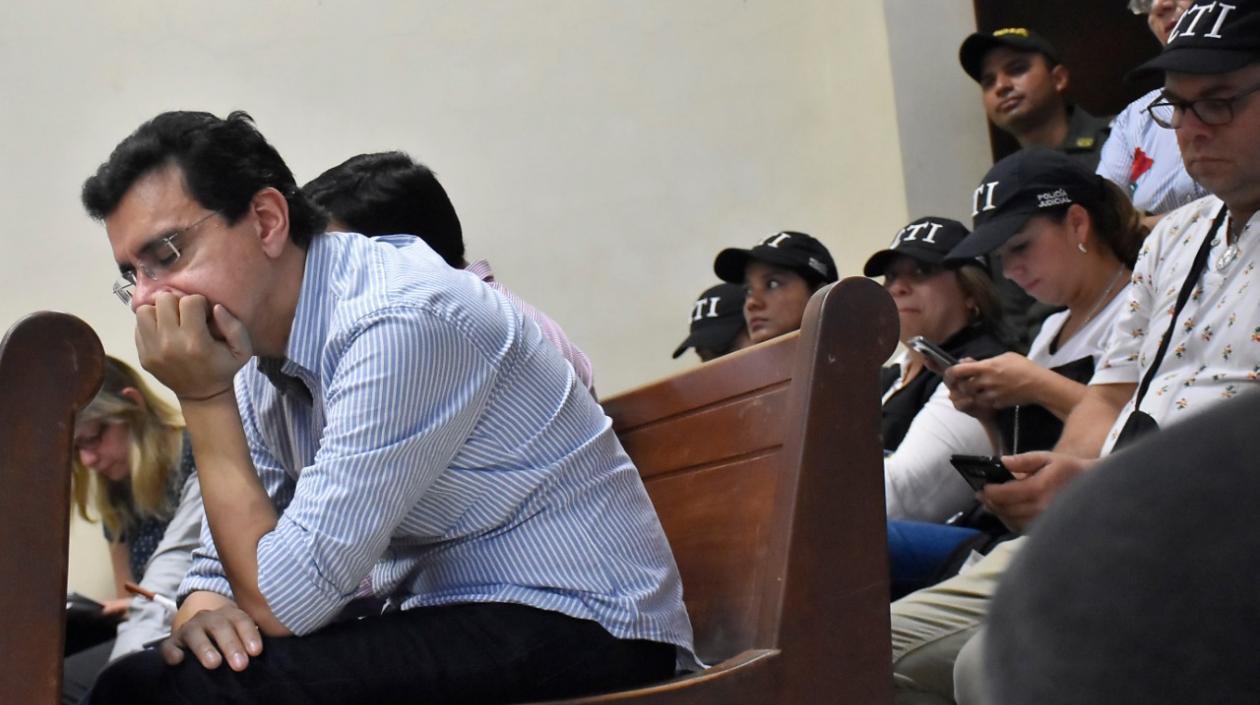 Ramsés Vargas, en una de las audiencias del proceso.