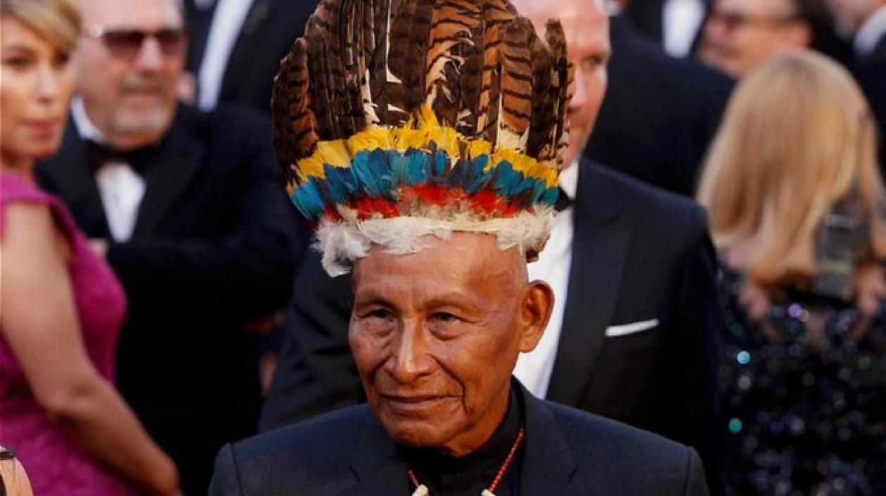 Antonio Bolívar, actor natural. Fotografía que lo muestra en uno de sus viajes al exterior.